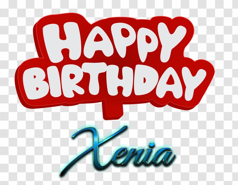 Logo Birthday Cake Image - Xenia Background Transparent PNG