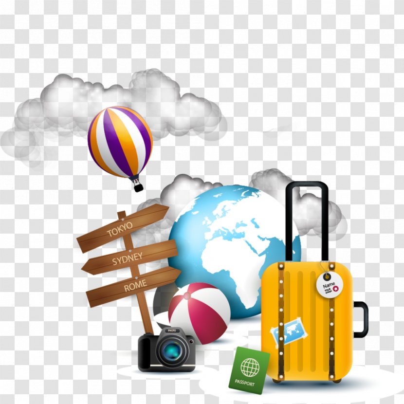 Travel Agent Website Flight Hotel - Baggage Transparent PNG