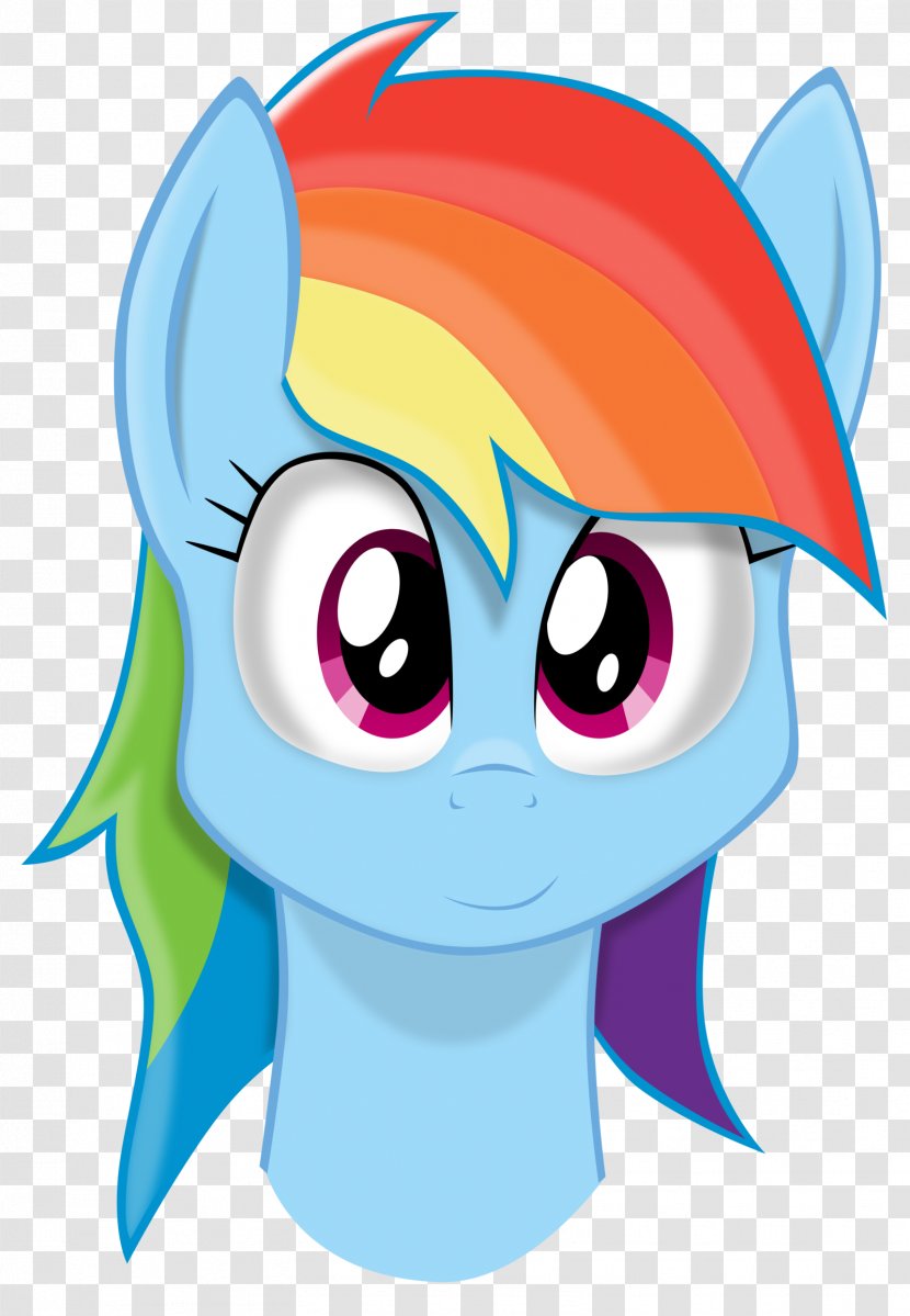 Rainbow Dash Pony Cartoon - Tree - Gas Mask Transparent PNG
