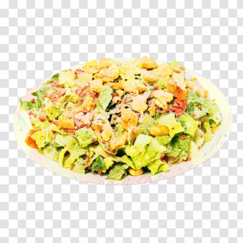 Caesar Salad Fried Rice Restaurante Chino Sur Food Asian Cuisine - Ham Transparent PNG