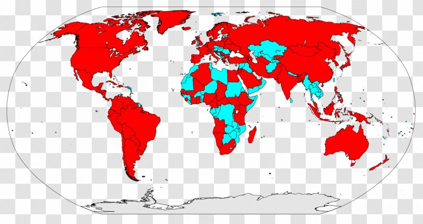 World Map Globe Cartography - Heart Transparent PNG