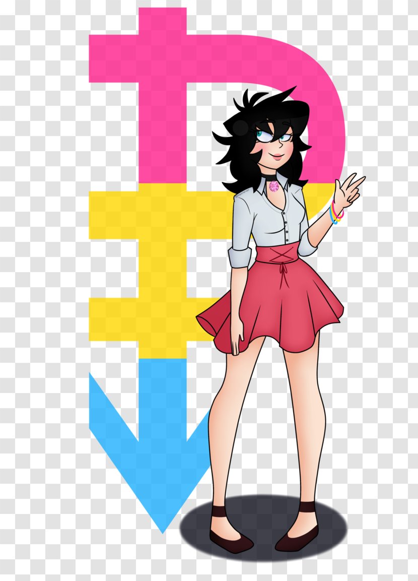 Pansexual Pride Flag LGBT Community DeviantArt - Flower Transparent PNG