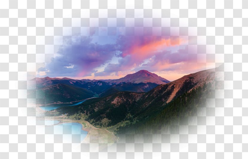 Pikes Peak Lake Forest Post Cards Desktop Wallpaper Atmosphere - Mountain Transparent PNG