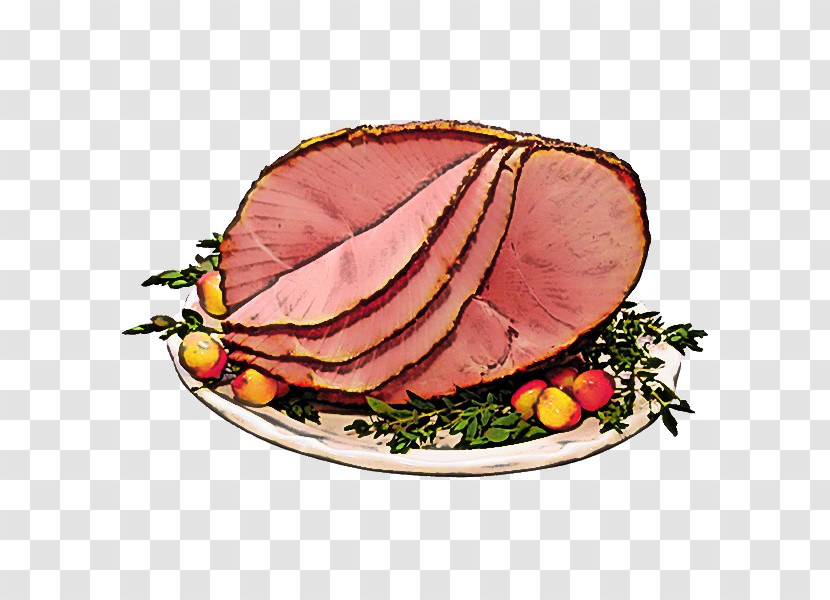 Roast Beef Rinderbraten Gammon Food Dish Transparent PNG