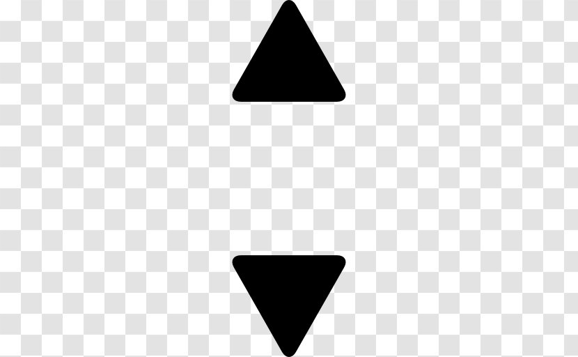 Arrow Symbol - Black - Ups And Downs Transparent PNG