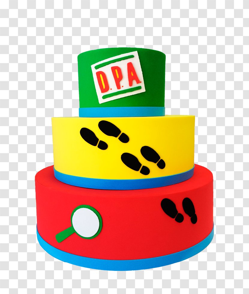 Cupcake Detective Brazil Sugar Paste - Pasteles - Dpa Transparent PNG