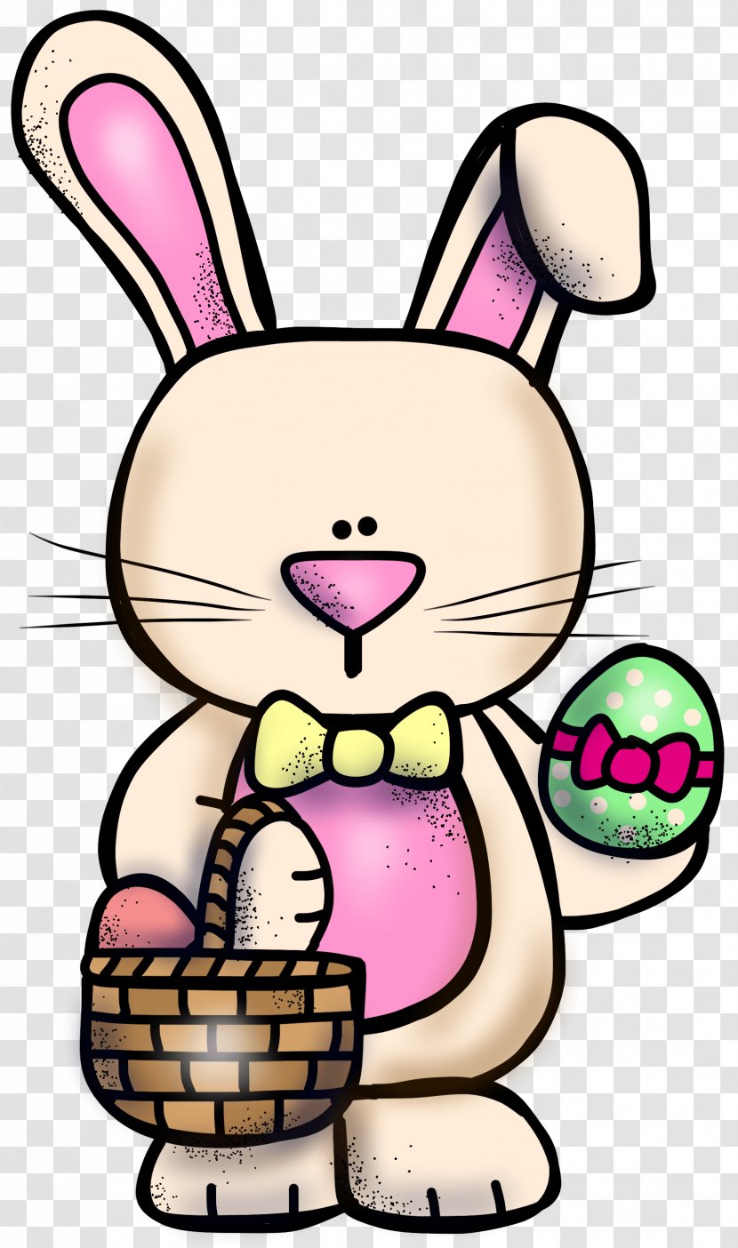 Easter Bunny Rabbit Writing Word - Rabits And Hares Transparent PNG