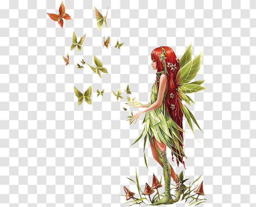 Fairy Tale Elf Duende - Flora - Tube Transparent PNG