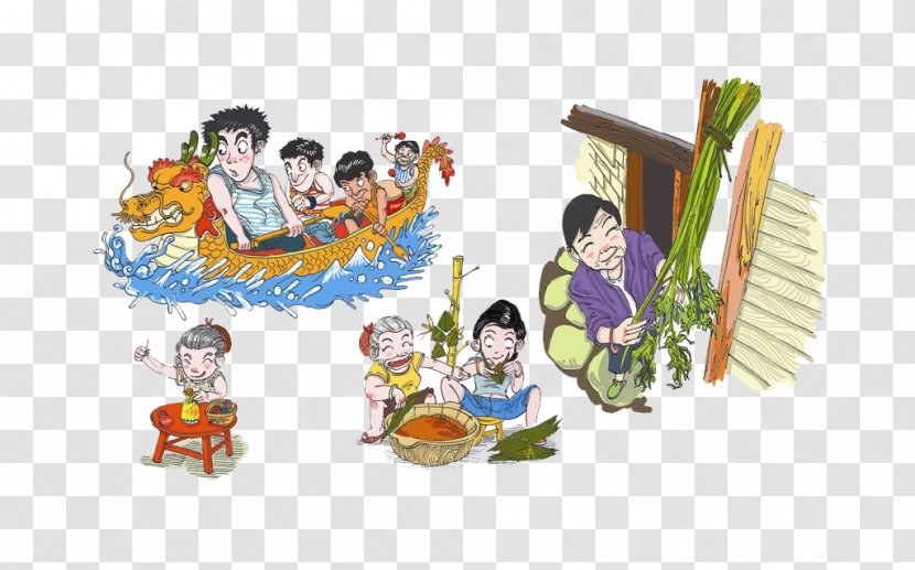 Zongzi Dragon Boat Festival U7aefu5348 Traditional Chinese Holidays - Calendar Transparent PNG