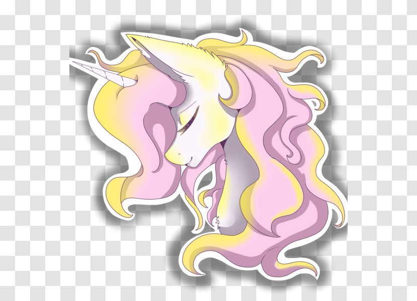 Unicorn Cartoon Font - Art Transparent PNG