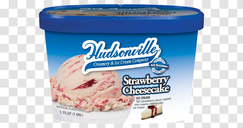 Hudsonville Ice Cream Blue Moon Chocolate Brownie - Flavor - Strawberry Transparent PNG