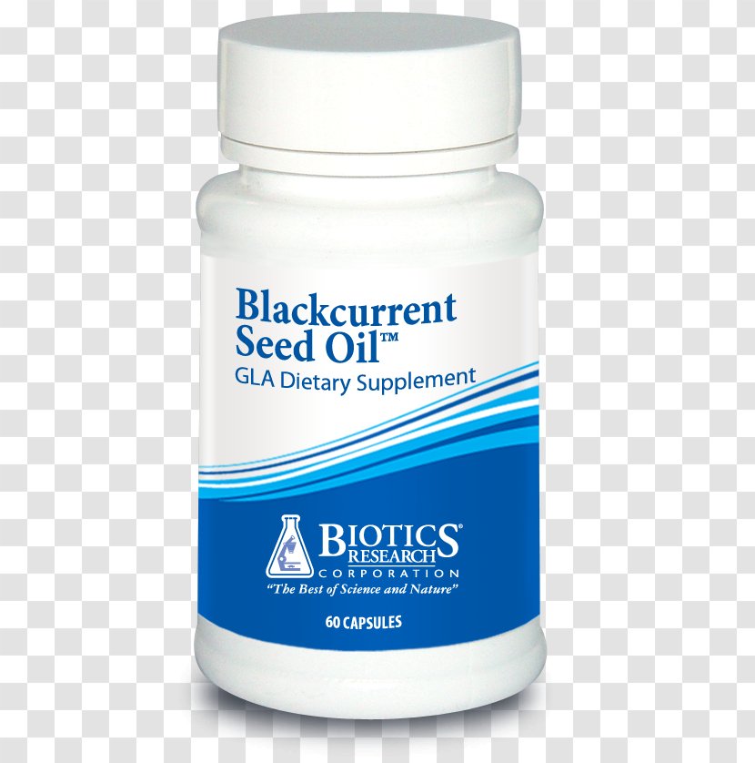 Biotics Research Corporation Dietary Supplement Capsule Drive - Vitamin B6 - Blackcurrant Seed Oil Transparent PNG