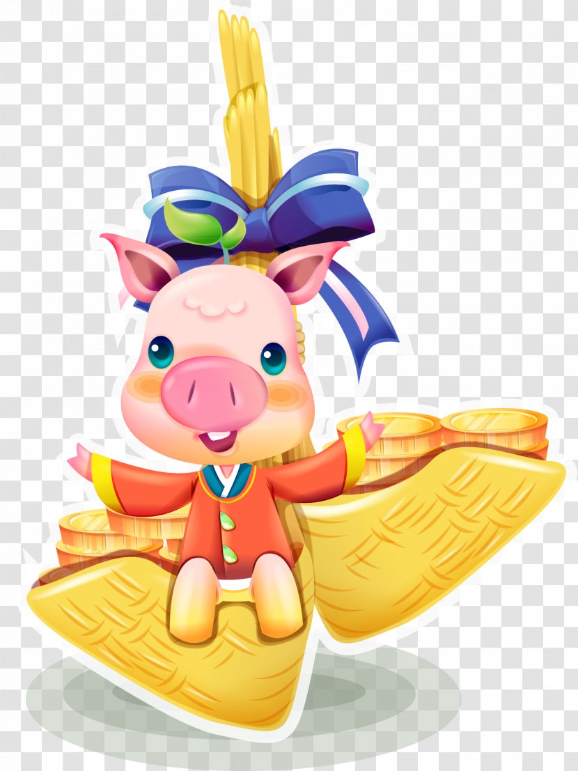 Vietnamese Pot-bellied - Potbellied - Cute Little Pig Transparent PNG