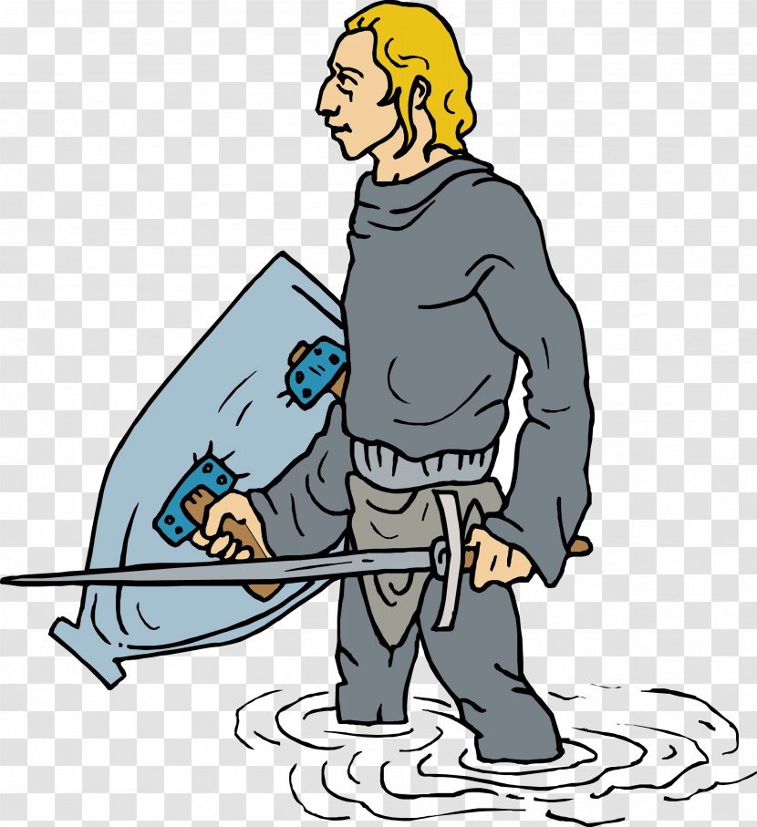 Soldier Clip Art - Military Personnel - The Soldiers Walking In Water Transparent PNG