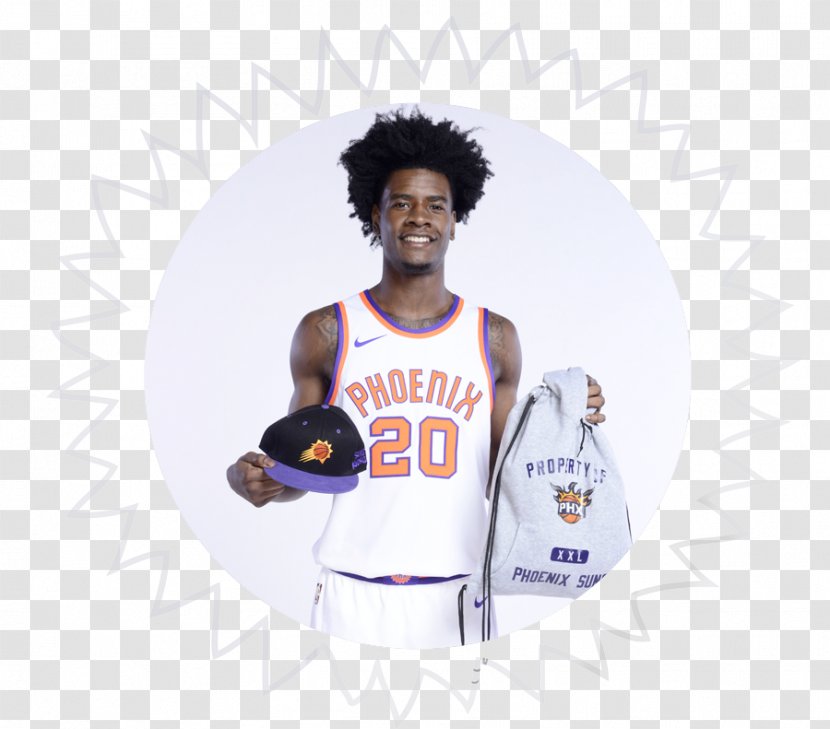 Phoenix Suns NBA Jersey T-shirt Sleeve - Nba Transparent PNG