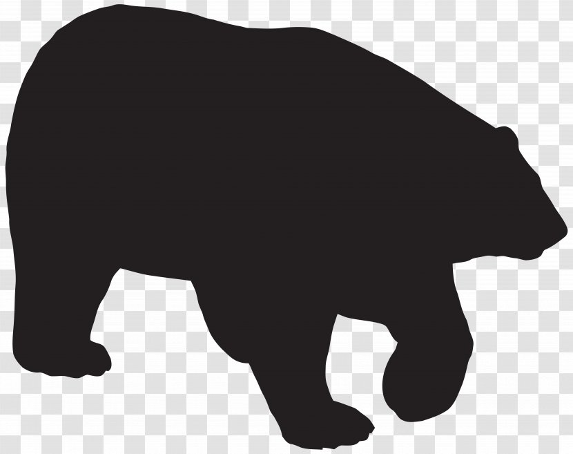 Polar Bear Brown American Black Clip Art - Pattern Transparent PNG