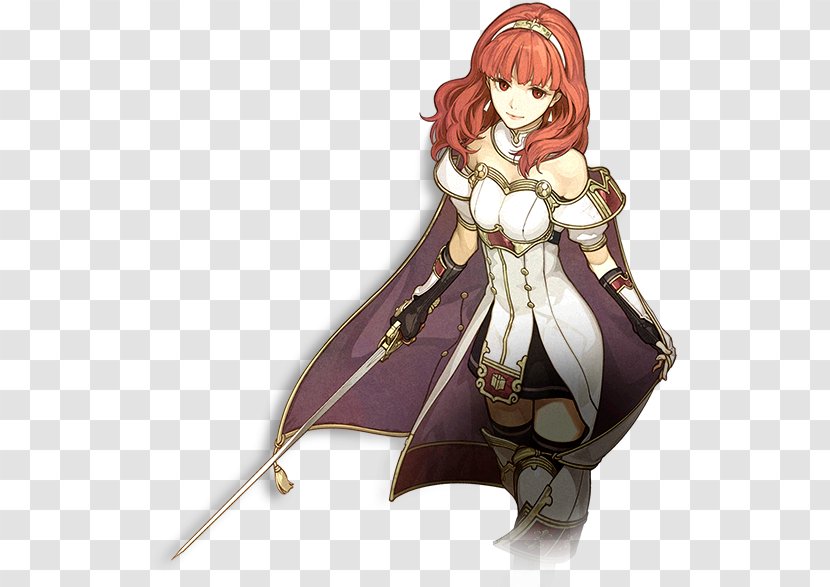 Fire Emblem Echoes: Shadows Of Valentia Gaiden Awakening Heroes - Flower - Silhouette Transparent PNG