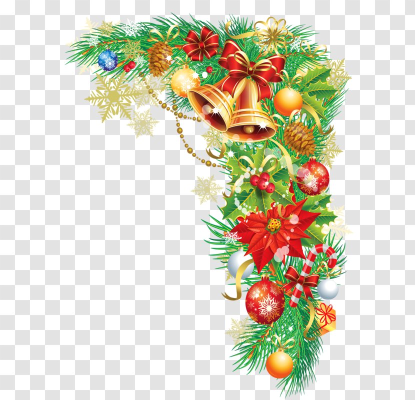 Christmas Ornament Clip Art - Fir - Taobao Page Decoration Transparent PNG