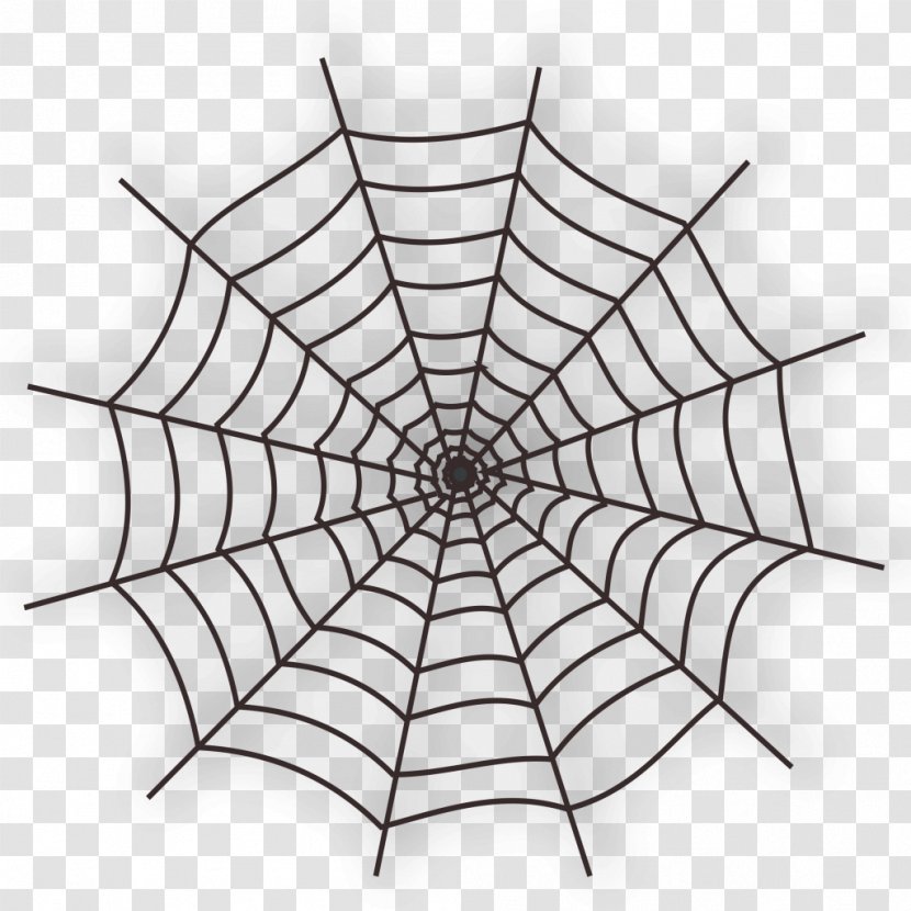 Spider Web Clip Art - Leaf Transparent PNG
