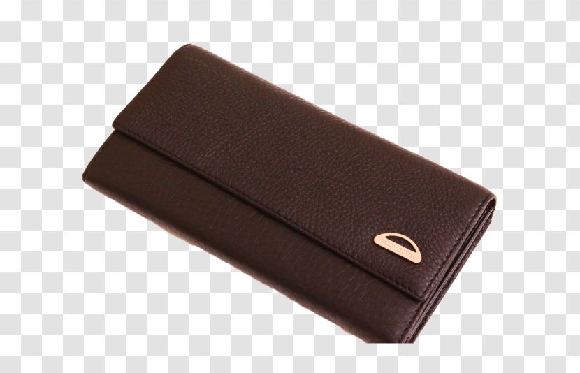Wallet Leather - Brown Transparent PNG
