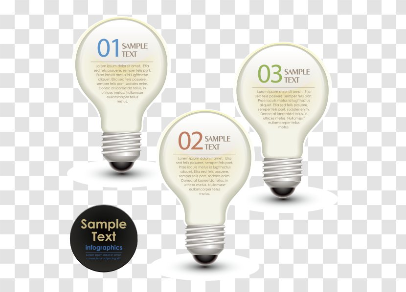 Infographic Illustration - Chart - Ai Vector PPT Decorative Lamp Transparent PNG