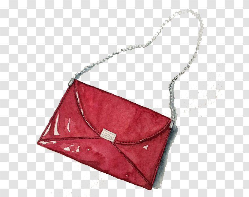 Bag Icon - Red Transparent PNG