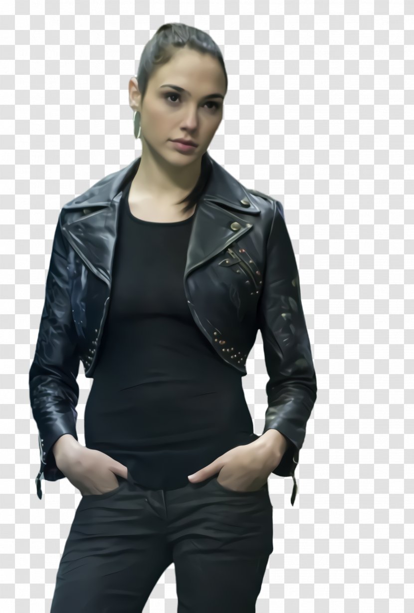 Jacket Clothing Leather Black - Fashion - Top Transparent PNG