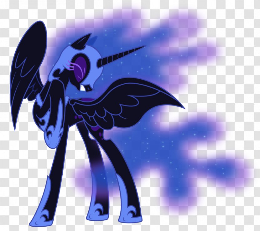 Princess Luna Pony Rainbow Dash Celestia Rarity - Membrane Winged Insect - Nightmare Transparent PNG