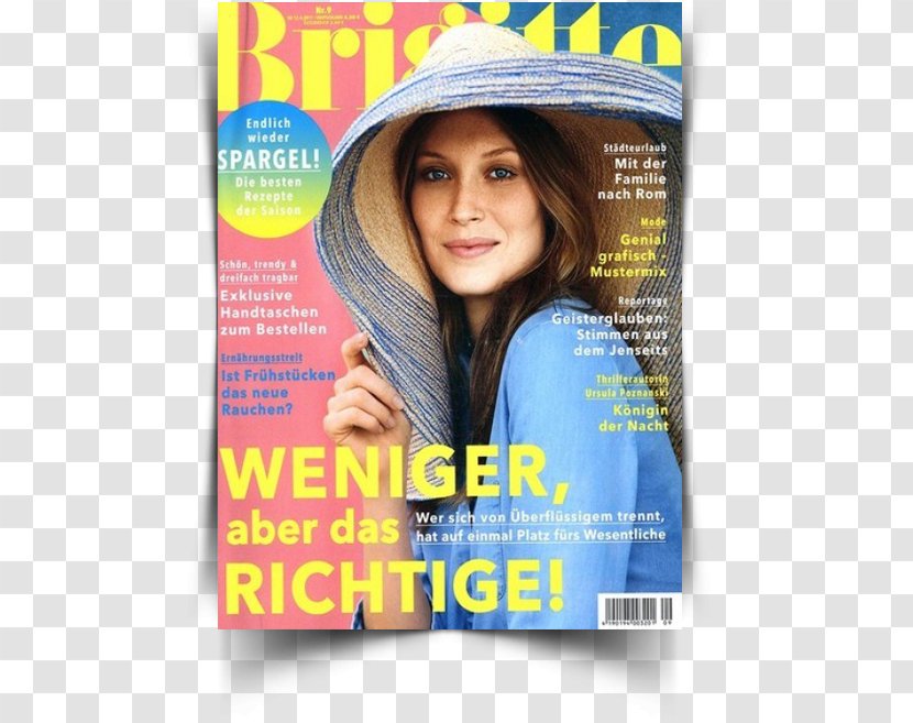 .de .ch Magazine Fashion - Travel - Brigitte Transparent PNG