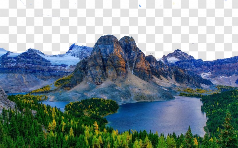 Mount Assiniboine Provincial Park Magog, Lake Nublet Wallpaper - Hill Station - Alberta, Canada Two Transparent PNG