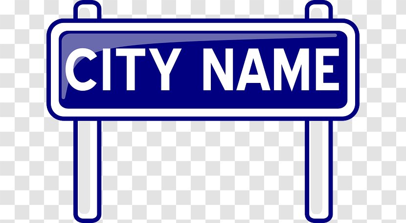 Street Or Road Name Sign Clip Art - Number Transparent PNG