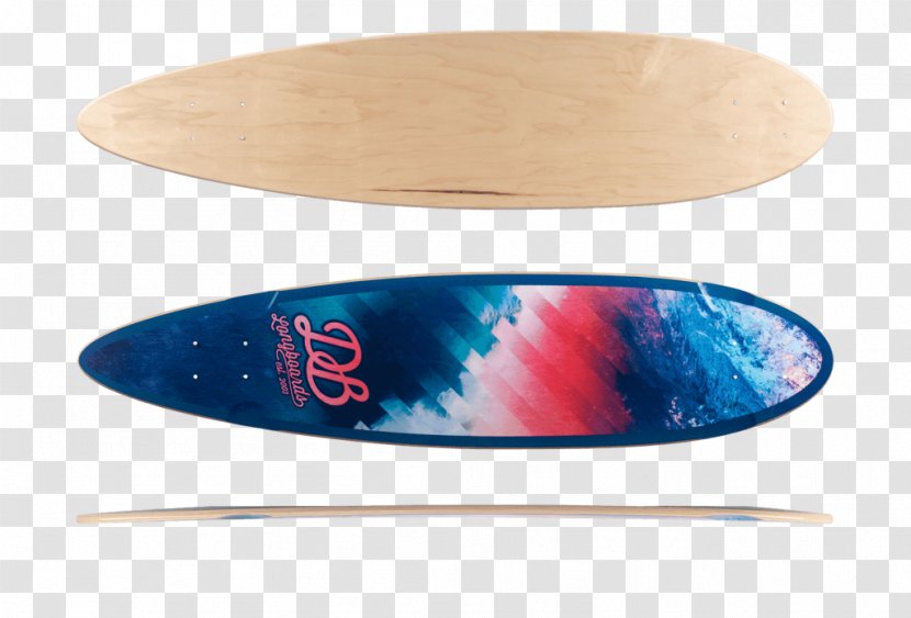 Longboard Skateboarding - Color - Skateboard Transparent PNG