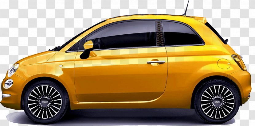 Fiat 500 Automobiles Car Panda Transparent PNG