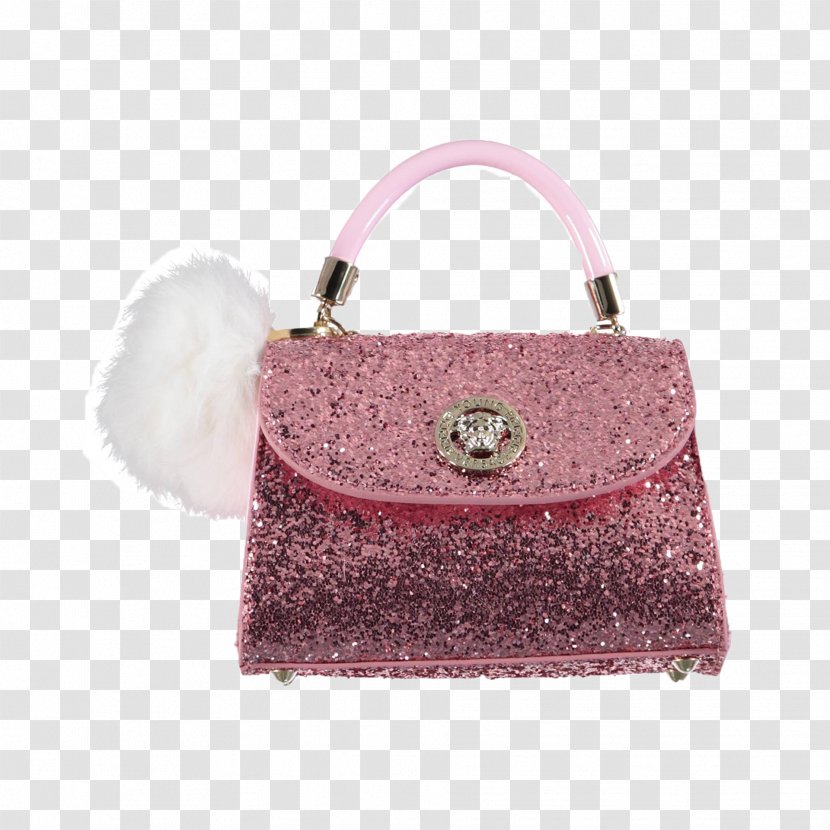 Handbag Clothing Accessories Leather Animal Product - Luggage Bags - Pink Glitter Transparent PNG