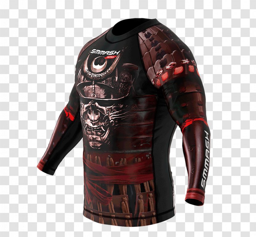 Rash Guard Ultimate Fighting Championship Combat Sport Samurai - Textile Transparent PNG