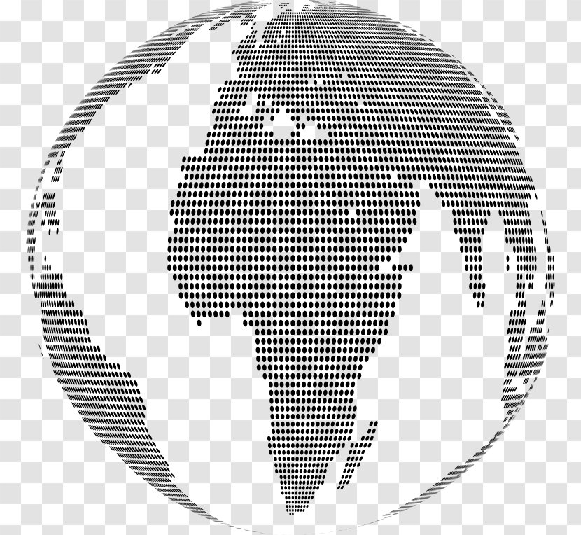 Globe World Map Earth - Geometric Transparent PNG