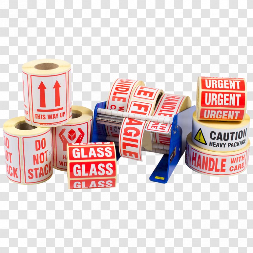 Label Dispenser Mail Sticker Parcel - Danger Tape Transparent PNG