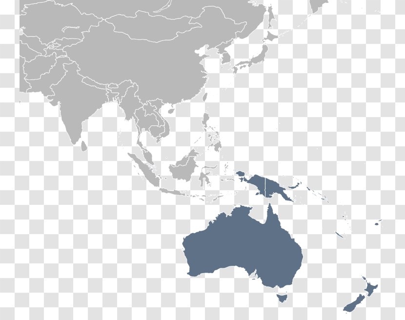 Asia-Pacific East Asia Vector Map - Middle - Corporate Representative Transparent PNG