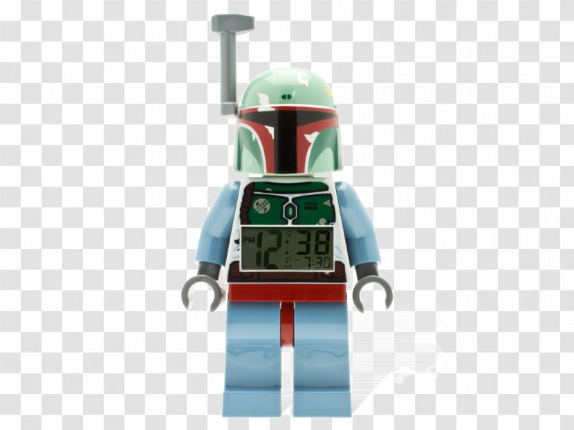 Lego Star Wars Boba Fett Clock - Figurine Transparent PNG