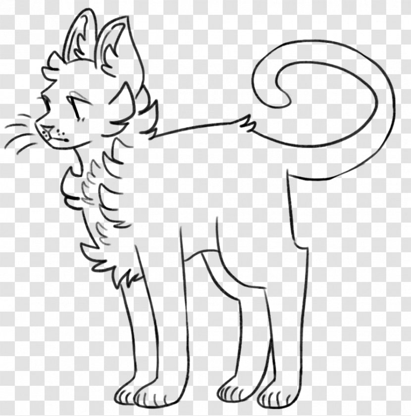 Whiskers Cat Line Art Kitten Drawing Transparent PNG