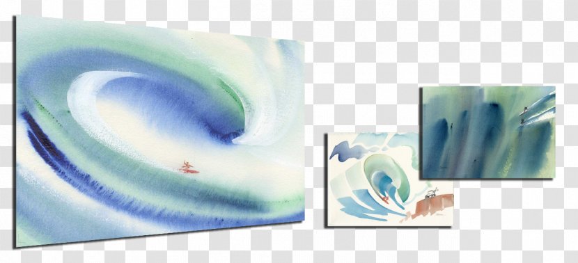Watercolor Painting Surfing John Severson's Surf Art - Artwork - Surfboard Transparent PNG