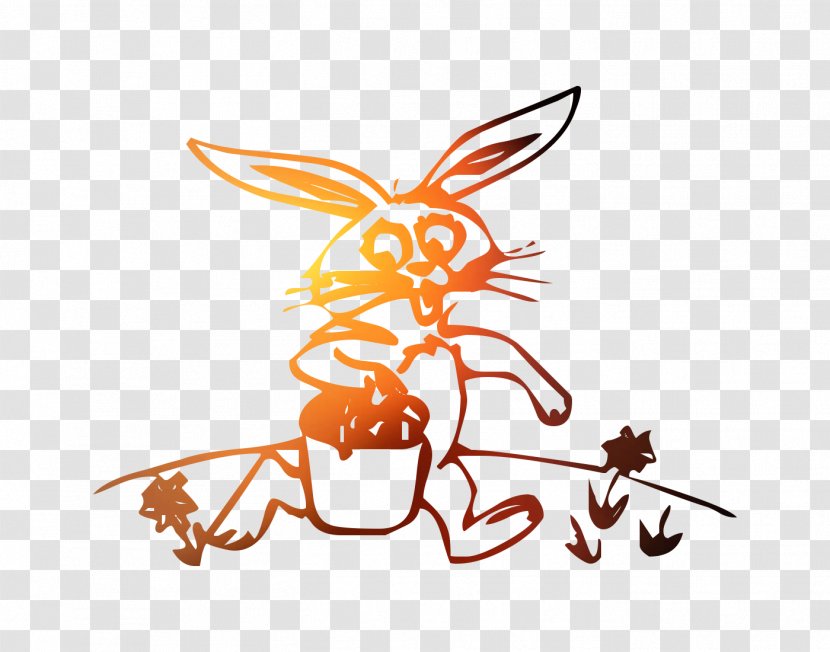 Illustration Clip Art Insect Product Logo - Easter Bunny - Design M Group Transparent PNG