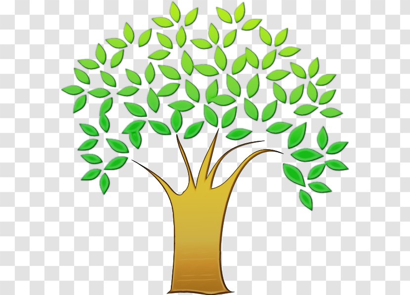 Tree Of Life - Botany - Arbor Day Line Art Transparent PNG