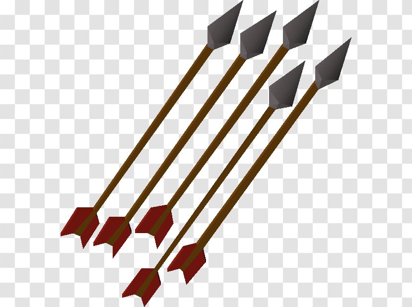 RuneScape Fletching Bow And Arrow - Runescape - Gold Transparent PNG