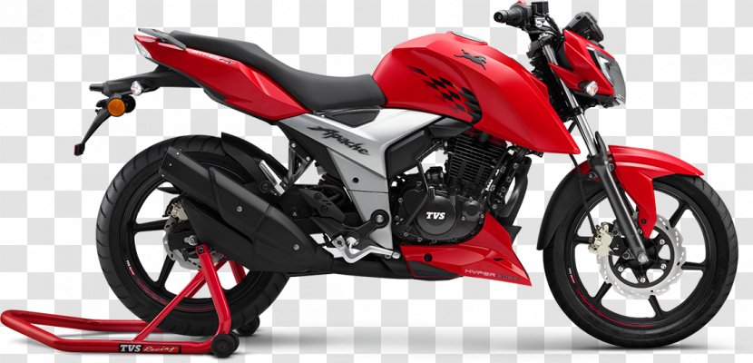 TVS Apache 160 Motorcycle Motor Company Honda - Mode Of Transport Transparent PNG