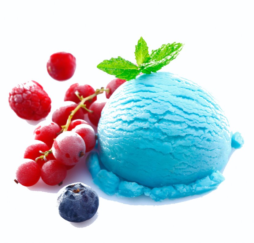 Ice Cream Blue Moon Aroma Chocolate - Frutti Di Bosco Transparent PNG