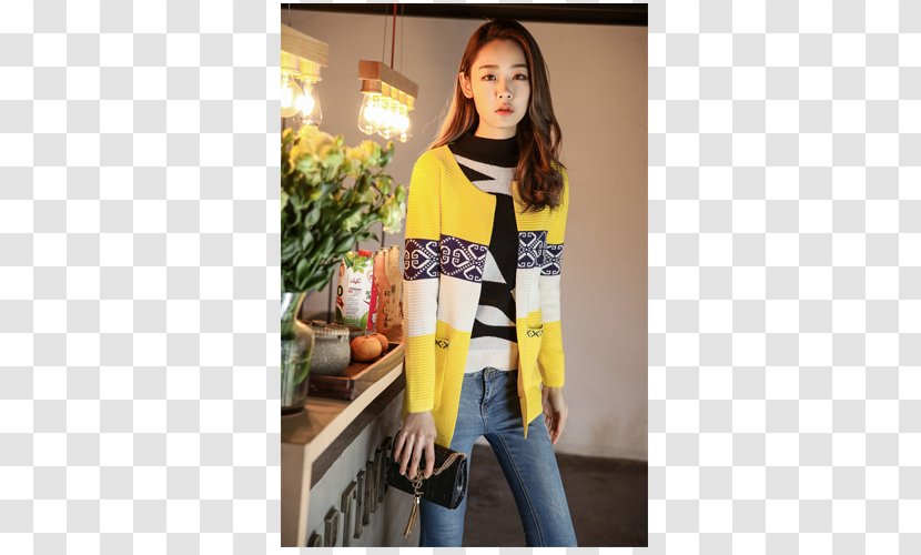 Sweater Outerwear Blouse Sleeve Neck - Họa Tiết Transparent PNG