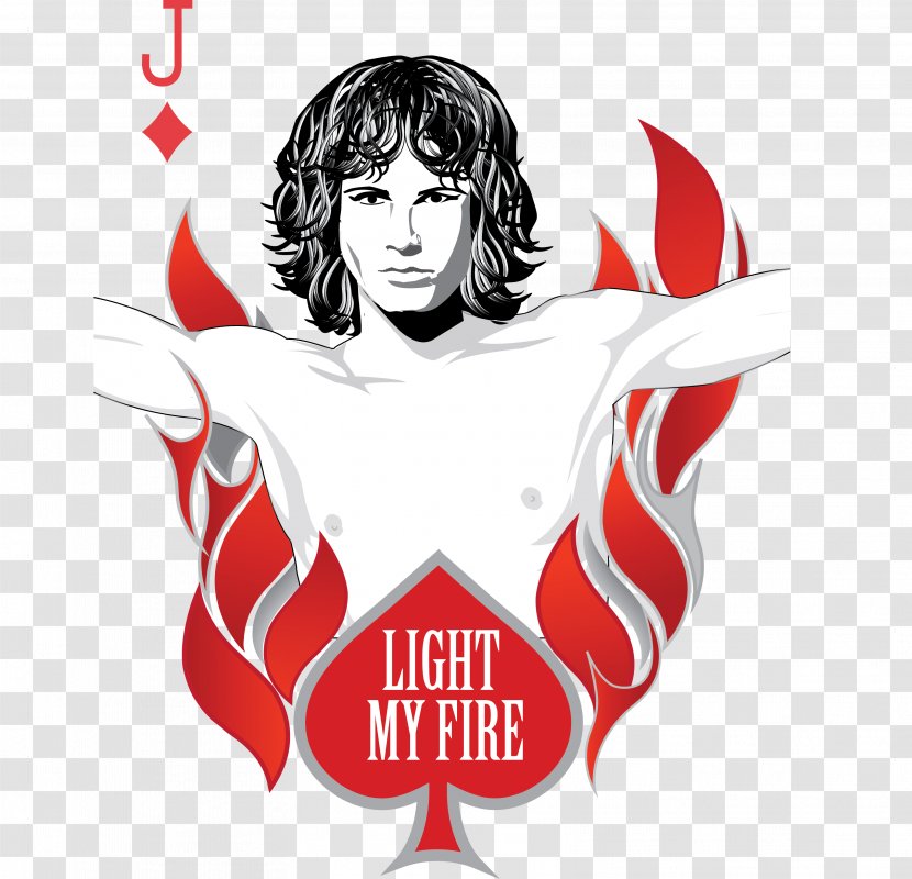 Logo Desktop Wallpaper Character Muscle - Silhouette - Jim Morrison Transparent PNG