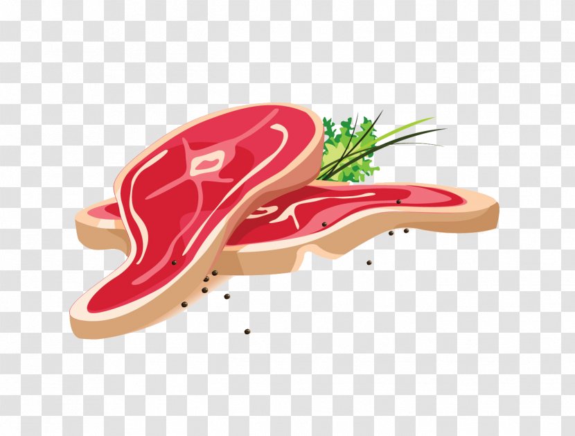 Sausage Steak Ham Meat - Chop Transparent PNG