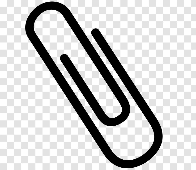 Paper Clip Curved Screen Plastic Art - Symbol Transparent PNG